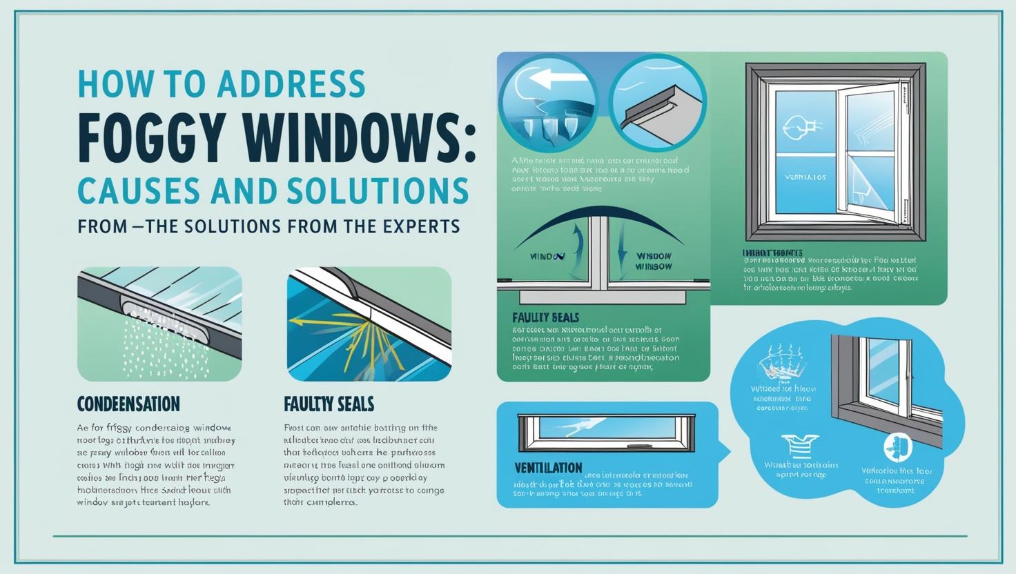 You are currently viewing How to Address Foggy Windows: Causes and Solutions from the Experts